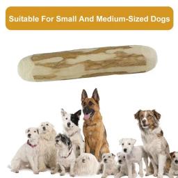 Bastão de mordida de madeira interativo para cachorro, Brinquedos de dentição para cachorro, Mastigar brinquedos para entretenimento, Suprimentos calmantes duros - Image 2