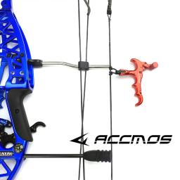 Aluminum Trigger Grip para Archery, ACCMOS 4 Finger, rotação de 360 °, arco composto ajustável, Release Aids - Image 3