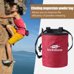 Saco do pó do magnésio com correia ajustável, escalada, giz saco, antiderrapante, impermeável, Bouldering, halterofilismo, ginástica - Image 3