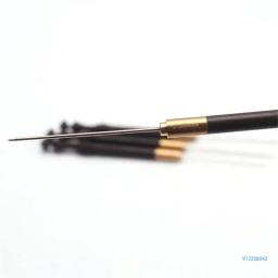 Ganchos crochê ergonômicos, agulha crochê com para fio crochê/contas, agulha crochê, tricô, - Image 2