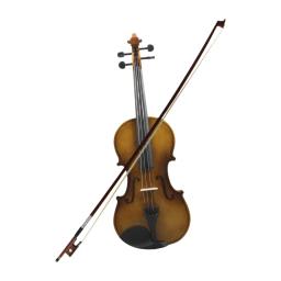 Violino De Cordas De Madeira Para Iniciantes E Adultos, Instrumentos Musicais, Violino De Madeira, Favor De Festa, Resistente, 4 ou 4 - Image 4