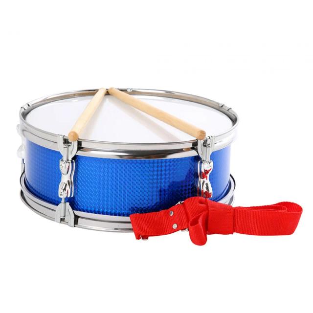 Bateria Leve com Alça de Ombro para Crianças e Adolescentes - Ideal para Iniciantes em Música, 13 Pol.