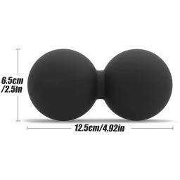 Double Lacrosse Massage Ball, Mobility Ball para fisioterapia, Deep Tissue Massage Tool para liberação miofascial - Image 6