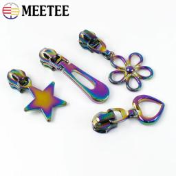 Meetee-Nylon Zipper Head Puller, Slider Puxa para Zíperes pelo Meter Bag, Cabeça Zipper, Fecho Zips Reparação Acessório de Costura, 5 10 20Pcs - Image 3