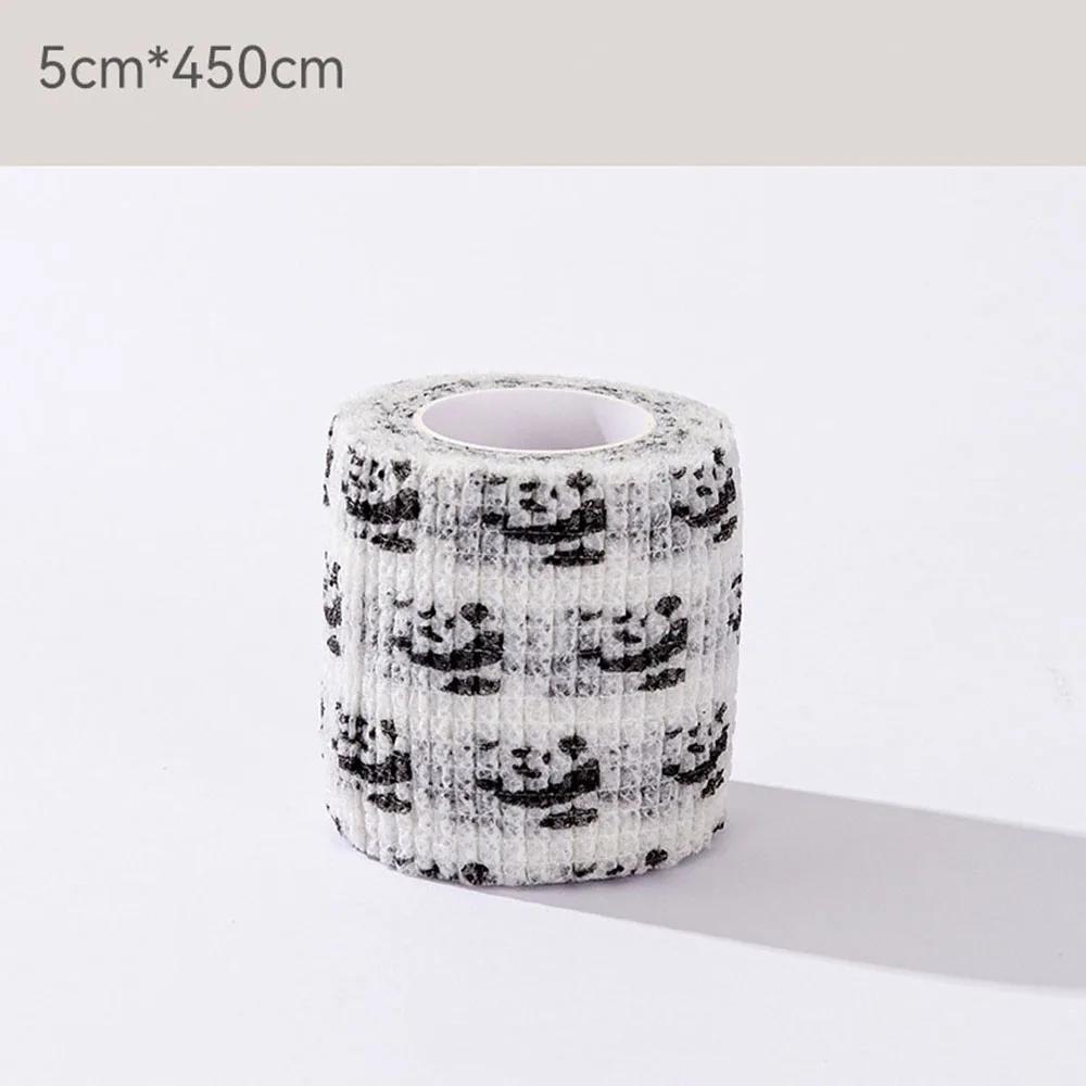 Bandagem autoadesiva impressa para animais de estimação, Pet Go Out, artefato anti-sujo, bonito Pet Supplies, proteção para os pés do filhote, fita adesiva DIY, nova - Image 1