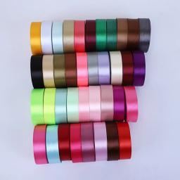 Fita de cetim para embrulhar presentes, preto, branco, bege, rosa, vermelho, azul, verde, roxo, ouro, prata Tape, Natal, Dia das Bruxas, 6-10-12-15-20-25mm - Image 1