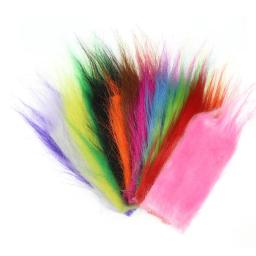 Fibras de pesca para água salgada Fly Tail, Pele artificial, Material fofo, artesanato mais longo, material sintético fofo - Image 4