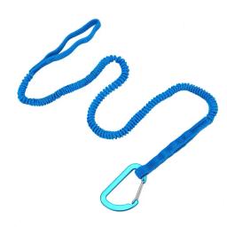 Elastic Kayak Paddle Leash, Bungee Strap, Corda Lanyard, Leve, Rod Leash para passeios de barco, pesca, rafting, canoagem - Image 1