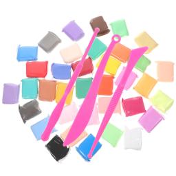 Conjunto de brinquedos de argila colorida para crianças, secador de ar, modelagem espumante em pó, kit polímero, brinquedos DIY - Image 4