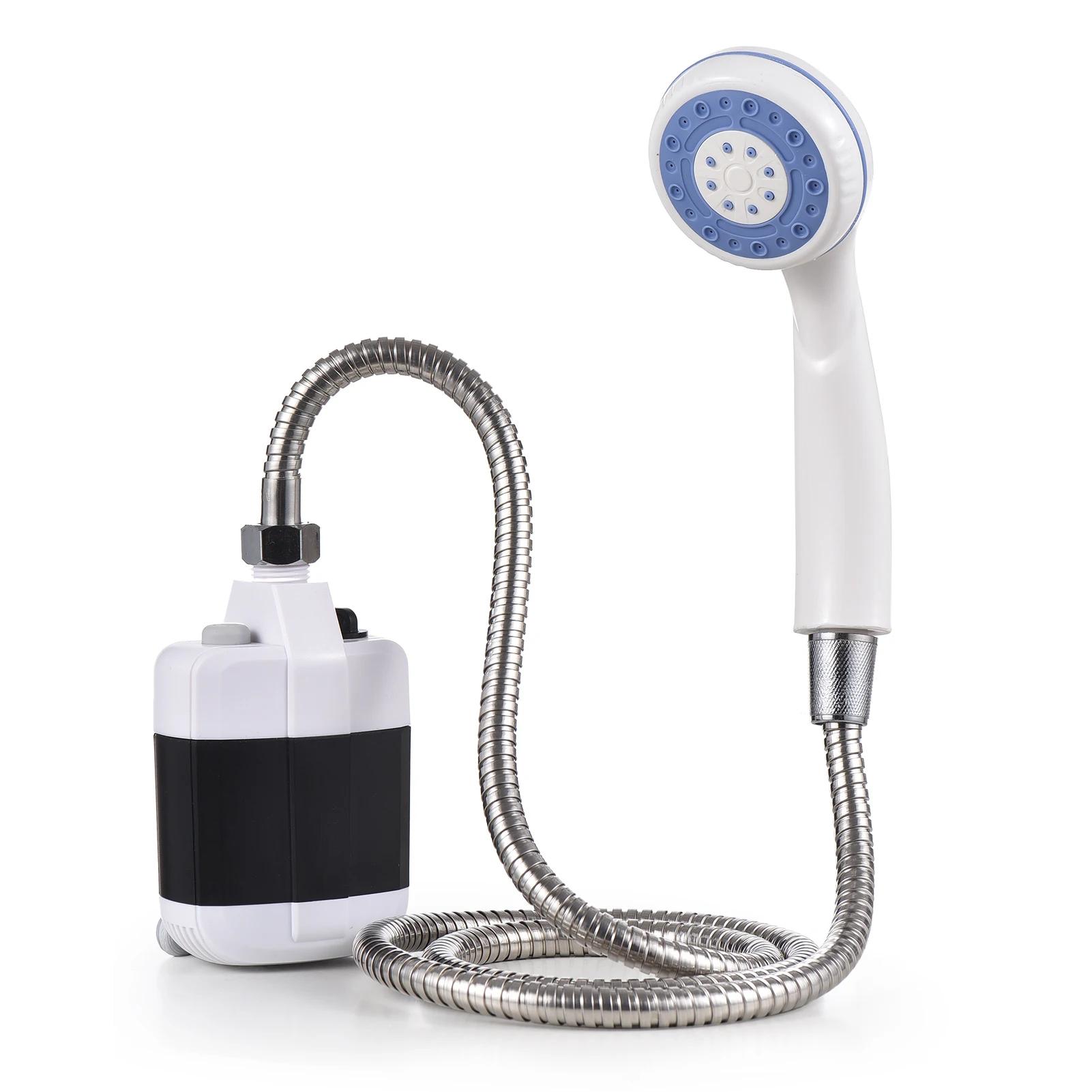 Recarregável portátil chuveiro cabeça para acampamento ao ar livre, banho com uma bomba para viagens, caminhadas, praia, Pet equipamento de limpeza - Image 1