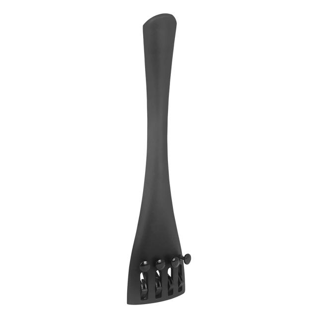 Arremate de Violoncelo 4/4 com Placa de Corda em Fibra de Carbono e Afinadores Finos Ajustáveis para Instrumentos de Cordas