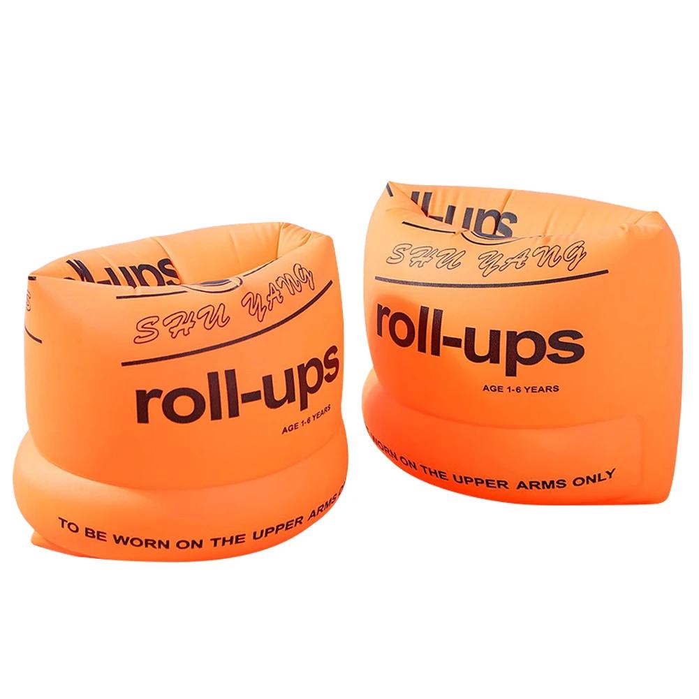 Flutuador inflável para adultos e crianças Anéis de natação em PVC Círculo flutuante Bóia de piscina, braçadeira, aprendizado aquático, esportes - Image 1