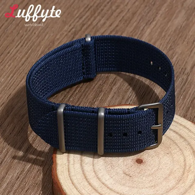 Pulseira de Relógio Longa de Nylon Militar para Homens e Mulheres - Acessórios Esportivos em 18mm, 20mm e 22mm