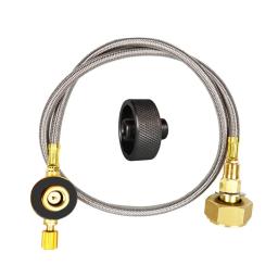 Cilindro exterior Adaptador De Enchimento, Fogão A Gás De Acampamento, Adaptador De Recarga De Gás, Acessórios Conector Do Forno Do Tanque, Europa - Image 5