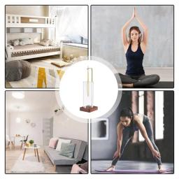 Kit Suporte de incenso com vidro removível, Aromaterapia Stand Set, Anti-Ash Flying Burner, Temporizador de Yoga, Varas, 2pcs - Image 6