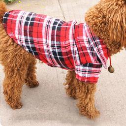 Camisa xadrez para cães pequenos, roupa de pet, colete para cachorrinhos e gatos, camiseta para gatos, casaco fofo para primavera e verão - Image 5