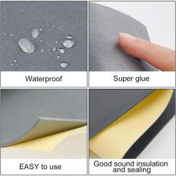 Auto-adesivo Rolo de Espuma EVA para Proteção de Móveis, Gap Filling, Trajes e Outros Projetos Artesanais, Grosso, 35.7x11.8 ", 3mm - Image 4