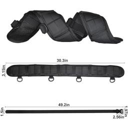 Homens multi-funcional tático cintura cinto conjunto, alta qualidade Nylon equipamentos, ao ar livre caça - Image 2