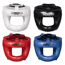 Equipamento De Treinamento De Proteção Completo, Feixe Cruzado, Proteção De Cabeça Fechada, Capacete De Boxe, Cor Sólida, Boxe, Novo, Presente - Image 2