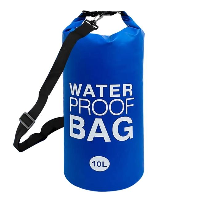 Saco de Armazenamento Impermeável Flutuante 10L para Caiaque e Canoagem - Seguro e Prático para Atividades ao Ar Livre