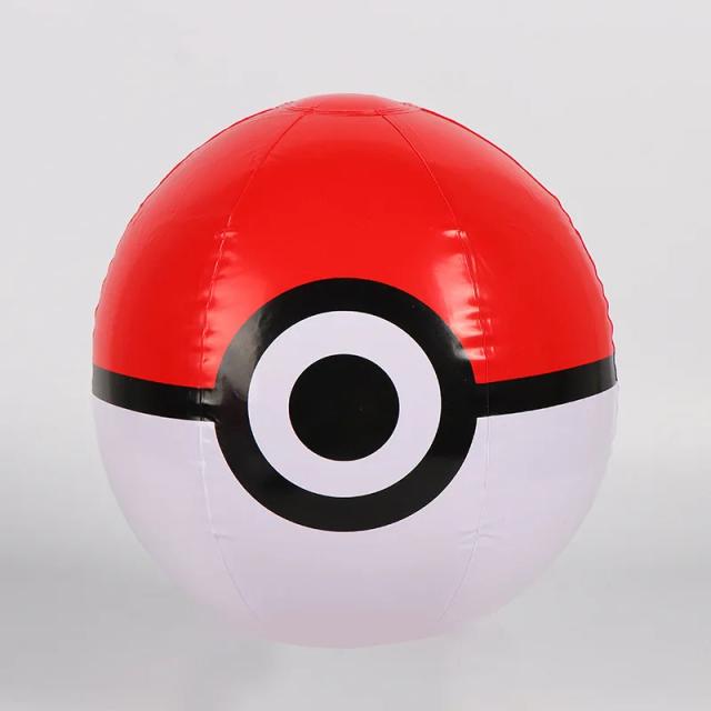 Bola de Praia Inflável Pokémon de 16", Vôlei Interativo para Pais e Filhos, Brinquedo Infantil Perfeito para Atividades ao Ar Livre