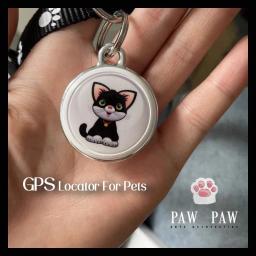 Localizador inteligente para animais de estimação, rastreador gps, bluetooth, tags inteligentes, encontrar meu alerta animal de estimação, impermeável, moda, mini eletrônica - Image 2