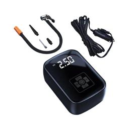 Mini compressor de ar portátil com manômetro dos pneus, display led, bomba de bicicleta, bicicleta, motocicleta, SUV, bola, basquete - Image 4
