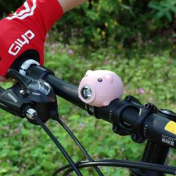USB recarregável bicicleta luzes, bicicleta farol, ciclismo acessórios, porquinho, qualquer bicicleta - Image 2