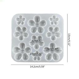 Molde resina flor 3d, moldes silicone flor cereja, faça você mesmo, colar, brincos, fabricação jóias, nm - Image 6