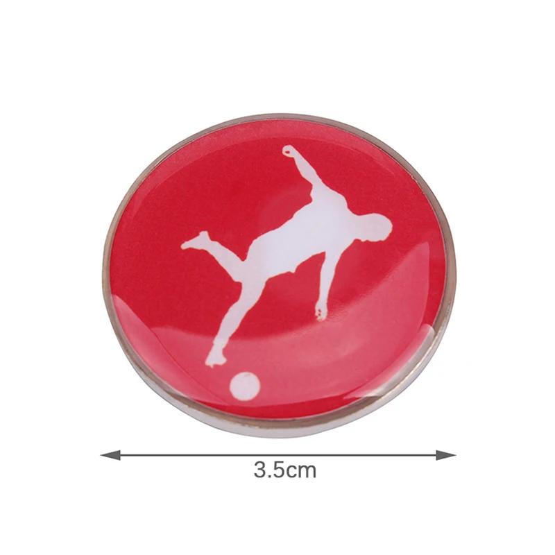 PVC Sports Toss Árbitro Side Coins, Tênis de mesa e futebol, Pick Edge Finder Coin, Novo, 1Pc - Image 1
