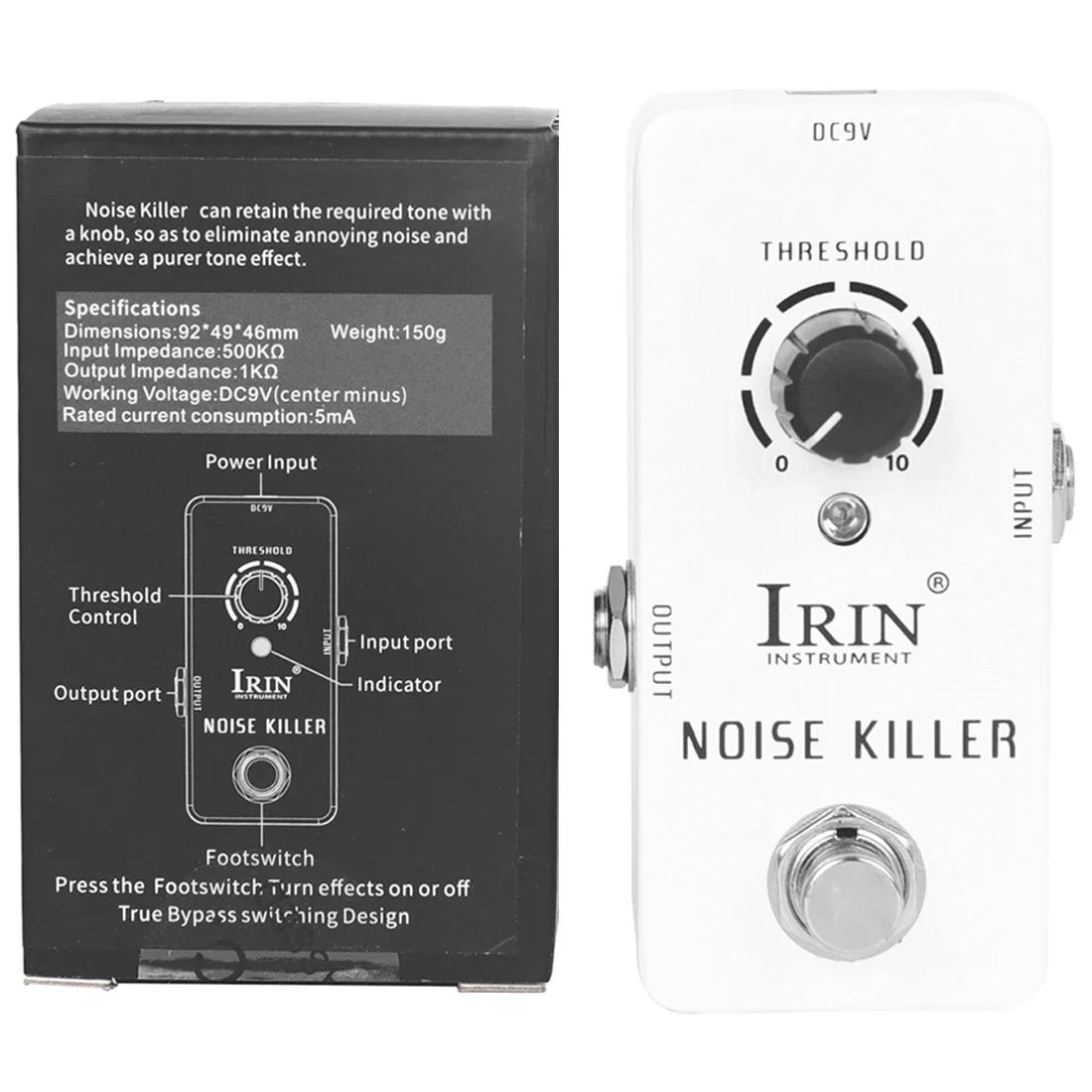 Irin novo pedal de efeito guitarra compressão fuzz overdrive distorção impulso baixo true bypass pedais acessórios guitarra elétrica - Image 1