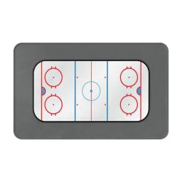 Hóquei rink hóquei no gelo jogo fã jogador esporte placa hd de alta qualidade confortável tapete tapete da porta pé almofada gelo hóquei rinque - Image 1