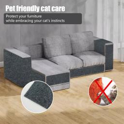 Anti-risco Sofá Protetor para Pet, Afiador de Garra para Cama, Chão, Tapetes de Móveis de Parede, Cat Paws Board, Brinquedos Suprimentos, auto-adesivo - Image 2