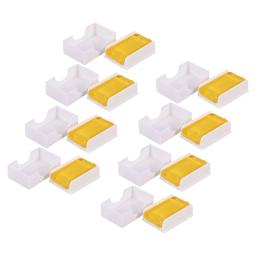 Violino transparente arcos luz, instrumento de cordas para Viola, resina Erhu, Mini complexo, 8 pcs - Image 6