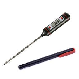 Termômetro de cozinha digital portátil com tubo, sonda eletrônica, churrasco, carne, água, óleo, cozinhar, comida, forno, termômetro WT-1 - Image 2