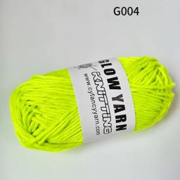 Linha de lã luminosa para DIY, tecidos à mão, fios de crochê, tapete, chapéu, roupas, brinquedos - Image 2