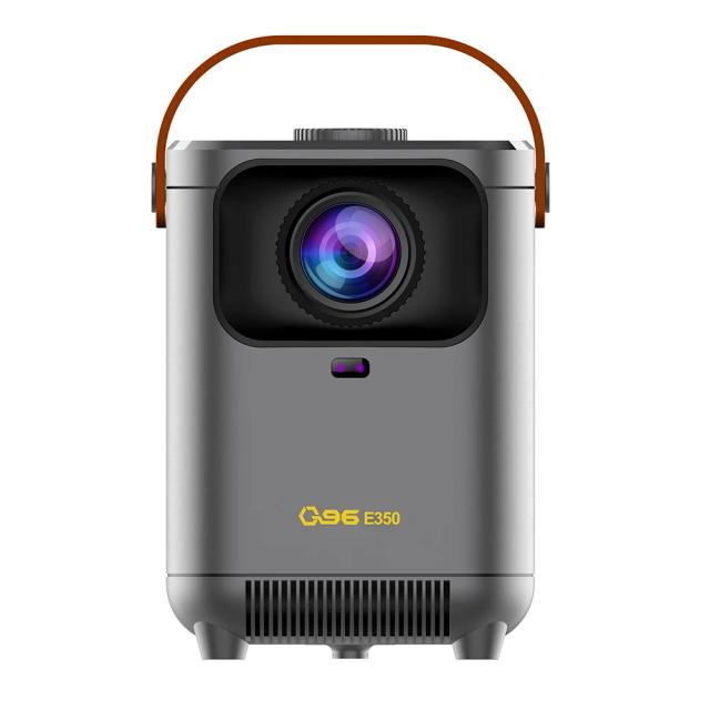 Mini projetor portátil E350 para cinema em casa com foco automático, Android 11.0, LED Dual Band, WiFi 6.0, Bluetooth 5.0 e resolução 4K 1920x1080P