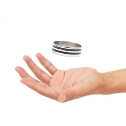 Magia anel flutuante truques mágicos efeito flutuante invisível magia mágico fechar-se ilusão de rua truque prop mentalismo engraçado - Image 2