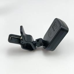 5 pçs afinador de guitarra rotativo clip-on sintonizador display lcd para guitarra acústica cromática baixo ukulele acessórios de guitarra - Image 5