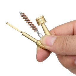 Kit de limpeza de armas universal tático com óleo pode rifle pistola limpador escova profissional arma de caça arma de fogo ferramenta mais limpa - Image 3