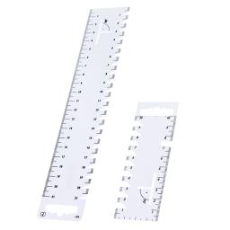 Régua de colcha Ferramentas para costura, Medidor, Régua Quilting, Ferramentas de costura Acessórios, DIY Patchwork Seam Ruler - Image 2