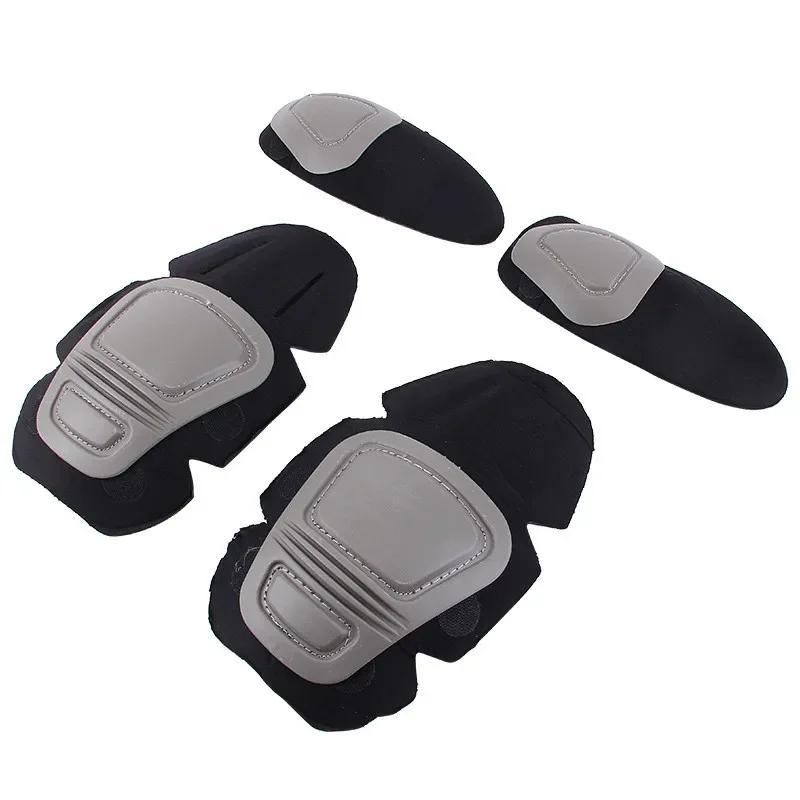 Joelho e cotovelo protetor pad para paintball, uniforme de combate, militar, g2, g3, g4, sapo terno, cotovelo almofadas de apoio, tático - Image 1