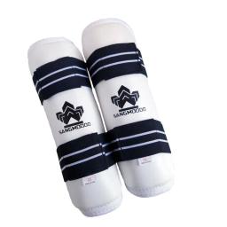 Alta qualidade branco taekwondo virilha guarda protetor masculino feminino criança virilha protetor kiching boxe karate braço shin guard - Image 3