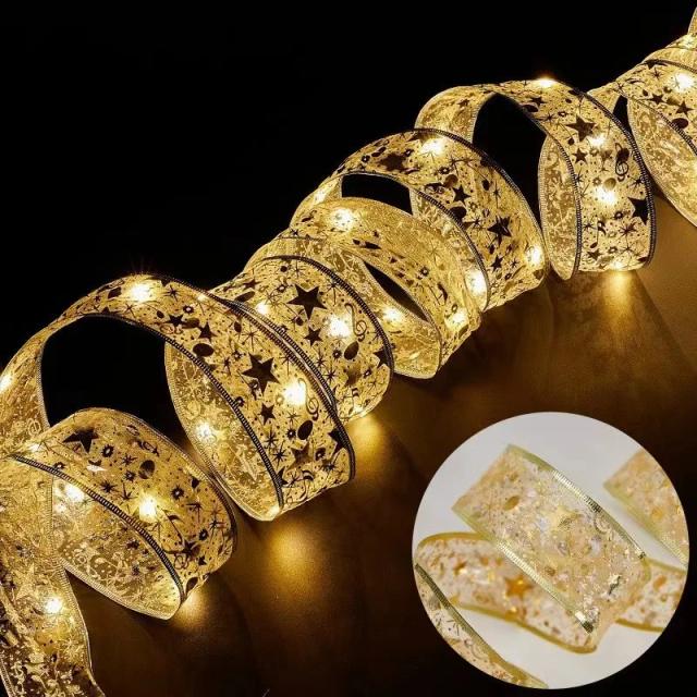 Decoração Natalina com Luzes de Corda LED: Arcos DIY para Árvore, Quarto e Casamentos em Tamanhos de 2m, 5m e 10m