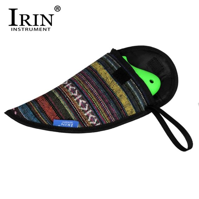 Saco de Pano Triangular Impermeável para Ocarina com 12 Furos - Protetor e Armazenamento de Acessórios Musicais