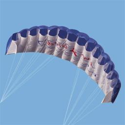 Parafoil kite alta qualidade dupla linha dublê pára-quedas profissional grande 1.4m para praia diversão ao ar livre para adultos crianças - Image 5