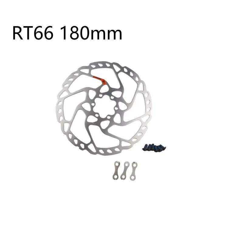 1 peça rotores de freio a disco shimano slx zee deore SM-RT66 rt76 rt86 160mm 180mm 203mm mtb 6 tipo parafuso rotores de freio a disco peças de ciclismo - Image 1