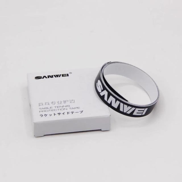 Sanwei Protetor de Borda de Raquete de Tênis de Mesa PVC 1 Peça