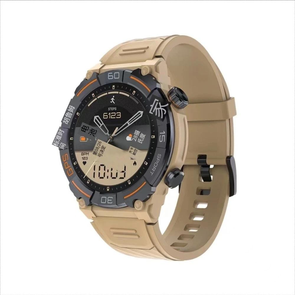 GPS Outdoor Sports Watch, Frequência Cardíaca, Corrida, Fitness, Ciclismo, Natação, Escalada - Image 1