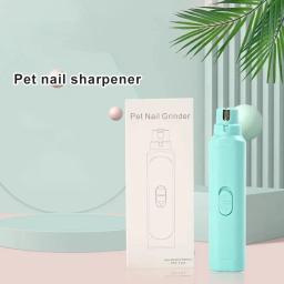 Pet Nail Grinder com bateria, aparador, Clippers, Grooming Tools, cães grandes e pequenos, gato e cão - Image 1
